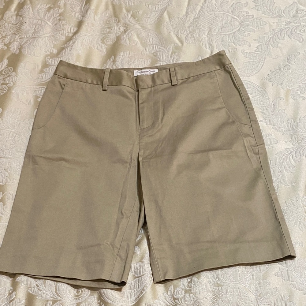 Coldwater Creek Tan Women's Bermudas